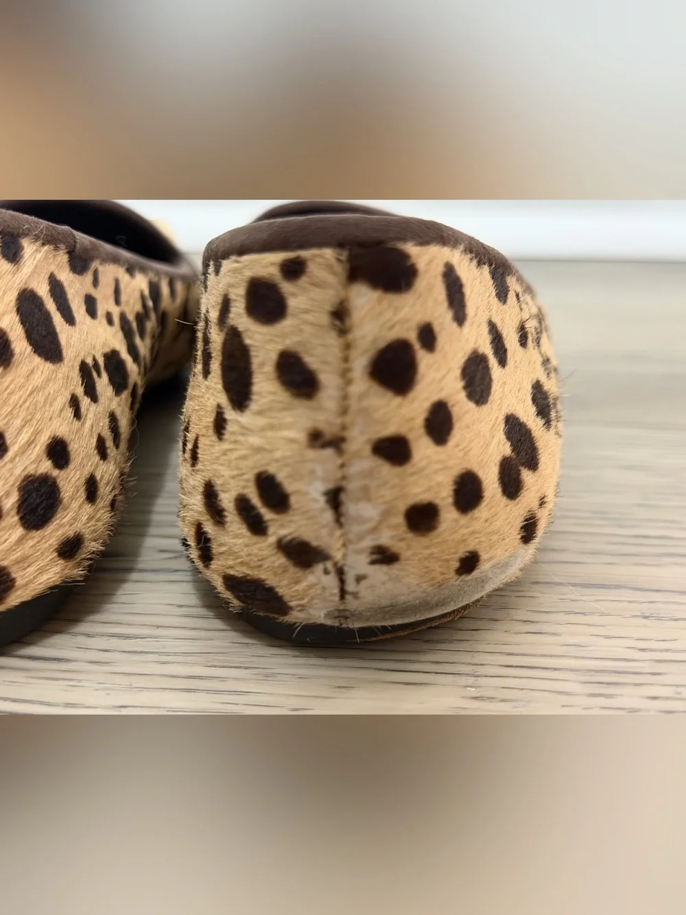 Tory Burch Studded Asher Loafer Animal Print Cheetah Pony Hair Flats 9 M $250